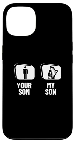 Your Son My Son Harp Dad Mom Funny Harfenist Hülle für iPhone 13 von Harp Music Designs For Harp Players
