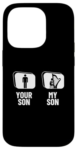 Your Son My Son Harp Dad Mom Funny Harfenist Hülle für iPhone 14 Pro Your Son My Son Harp Dad Mom Funny Harfenist Hülle für iPhone 14 Pro von Harp Music Designs For Harp Players