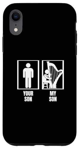 Your Son My Son Harp Dad Mom Funny Harfenist Hülle für iPhone XR Your Son My Son Harp Dad Mom Funny Harfenist Hülle für iPhone XR von Harp Music Designs For Harp Players