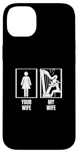 Your Wife My Wife Harp Husband Funny Harfenist Hülle für iPhone 14 Plus Your Wife My Wife Harp Husband Funny Harfenist Hülle für iPhone 14 Plus von Harp Music Designs For Harp Players