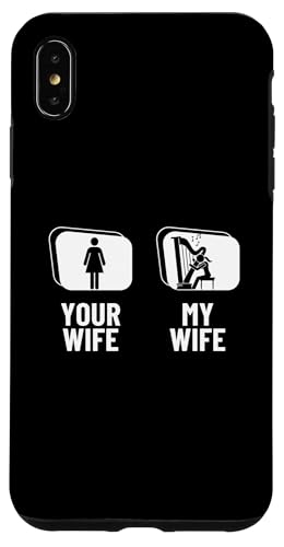 Your Wife My Wife Harp Husband Funny Harfenist Hülle für iPhone XS Max Your Wife My Wife Harp Husband Funny Harfenist Hülle für iPhone XS Max von Harp Music Designs For Harp Players