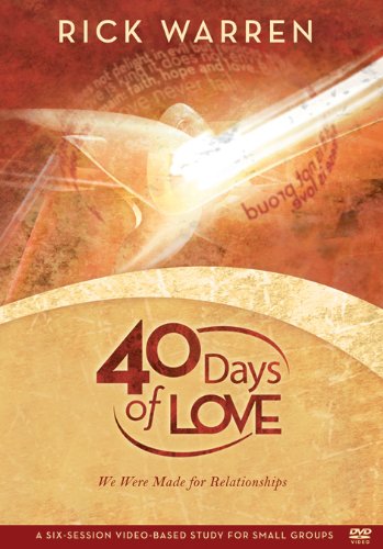 40 DAYS OF LOVE DVD von HarperCollins