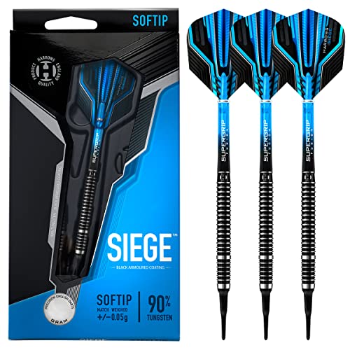 Harrows Siege 90% Soft 21G Darts von Harrows