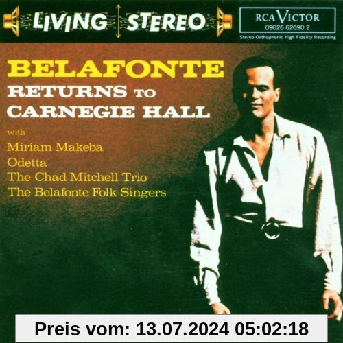 Belafonte Returns To Carnegie Hall (New York 02.05.1960) von Harry Belafonte