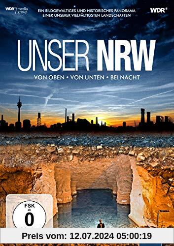 Unser NRW (NRW von oben, von unten und bei Nacht) [2 DVDs] von Harry Flöter