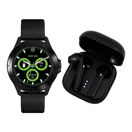 Harry Lime Smartwatch HA07-2002-TWS, Schwarz, Modern Harry Lime Smartwatch HA07-2002-TWS, Schwarz, Modern von Harry Lime