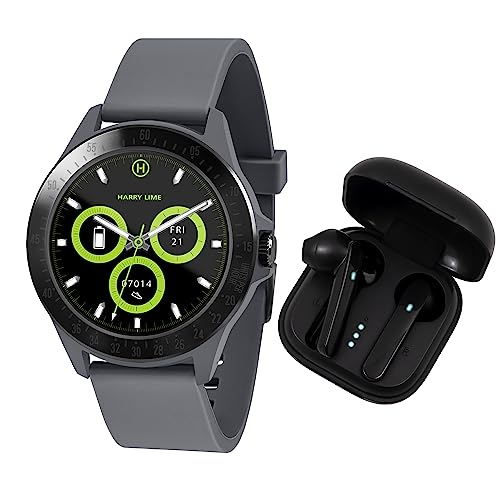 Harry Lime Smartwatch HA07-2010-TWS, grau, Modern von Harry Lime