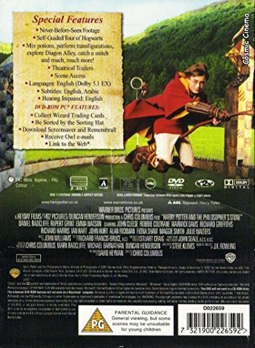 Harry Potter And The Philosopher's Stone (Widescreen) [UK IMPORT] [2 DVDs] von Harry Potter