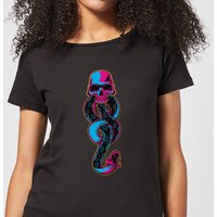 Harry Potter Dark Mark Neon Women's T-Shirt - Black - XXL von Original Hero