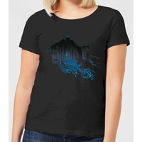 Harry Potter Dementor Silhouette Women's T-Shirt - Black - XL von Harry Potter