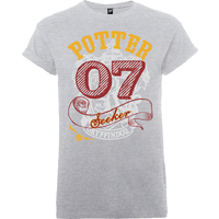 Harry Potter Gryffindor Seeker Potter Männer T-Shirt - Grau - XL von Harry Potter