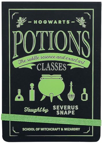 Harry Potter Potions Unisex Bürozubehör grün Papier Fan-Merch, Filme von Harry Potter