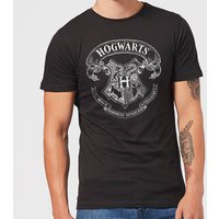 Harry Potter Hogwarts Crest Herren T-Shirt - Schwarz - 4XL von Harry Potter
