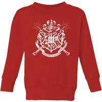 Harry Potter Hogwarts House Crest Kids' Sweatshirt - Red - 11-12 Jahre von Harry Potter