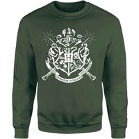 Harry Potter Hogwarts House Crest Sweatshirt - Green - L von Harry Potter
