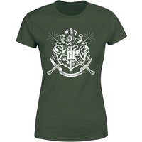 Harry Potter Hogwarts House Crest Women's T-Shirt - Green - S von Harry Potter