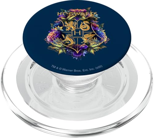 Harry Potter Hogwarts Multi-Colored Floral Crest PopSockets PopGrip für MagSafe Harry Potter Hogwarts Multi-Colored Floral Crest PopSockets PopGrip für MagSafe von Harry Potter