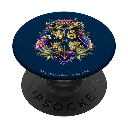 Harry Potter Hogwarts Multi-Colored Floral Crest PopSockets PopGrip: Ausziehbarer Sockel und Griff für Handys/Tablets mit Tauschbarem Top Harry Potter Hogwarts Multi-Colored Floral Crest PopSockets PopGrip: Ausziehbarer Sockel und Griff für Handys/Tablets mit Tauschbarem Top von Harry Potter