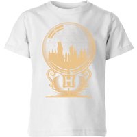 Harry Potter Hogwarts Snowglobe Kids' T-Shirt - White - 9-10 Jahre von Harry Potter