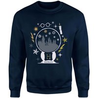 Harry Potter Hogwarts Sweatshirt - Navy - M von Harry Potter