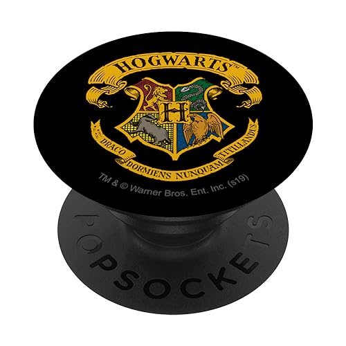 Harry Potter Ilustrated Hogwart's Crest PopSockets mit austauschbarem PopGrip von Harry Potter