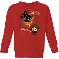 Harry Potter Kids Expecto Patronum Kids' Sweatshirt - Red - 11-12 Jahre von Harry Potter