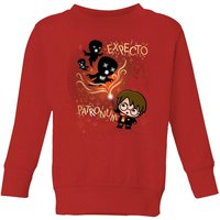 Harry Potter Kids Expecto Patronum Kids' Sweatshirt - Red - 11-12 Jahre von Original Hero