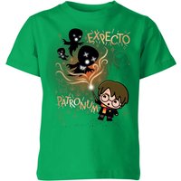 Harry Potter Kids Expecto Patronum Kids' T-Shirt - Green - 11-12 Jahre von Harry Potter