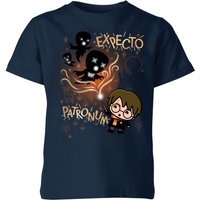 Harry Potter Kids Expecto Patronum Kids' T-Shirt - Navy - 9-10 Jahre von Harry Potter