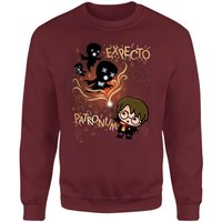 Harry Potter Kids Expecto Patronum Sweatshirt - Burgundy - L von Harry Potter