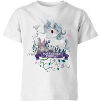 Harry Potter Kids Forbidden Forest Unicorn Kids' T-Shirt - White - 11-12 Jahre von Harry Potter