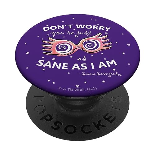 Harry Potter Luna Lovegood Spectrespecs White PopSockets mit austauschbarem PopGrip von Harry Potter