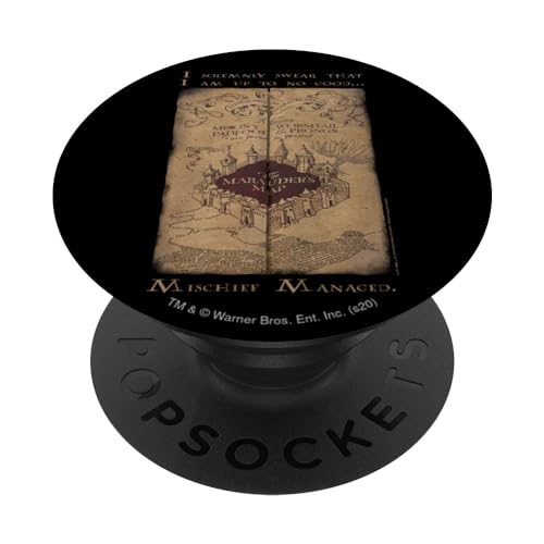 Harry Potter Marauder's Map Words PopSockets mit austauschbarem PopGrip von Harry Potter