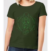 Harry Potter Morsmordre Dark Mark Women's T-Shirt - Forest Green - XXL Harry Potter Morsmordre Dark Mark Women's T-Shirt - Forest Green - XXL von Original Hero