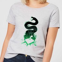 Harry Potter Nagini Silhouette Damen T-Shirt - Grau - 3XL von Original Hero