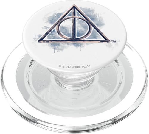 Harry Potter Painted Deathly Hollows Symbol PopSockets PopGrip für MagSafe von Harry Potter