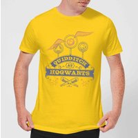 Harry Potter Quidditch At Hogwarts Herren T-Shirt - Gelb - XXL von Original Hero