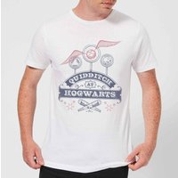 Harry Potter Quidditch At Hogwarts Herren T-Shirt - Weiß - L von Harry Potter