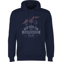 Harry Potter Quidditch At Hogwarts Hoodie - Navy - XXL von Harry Potter