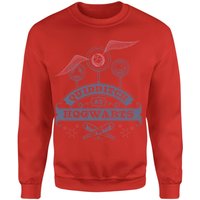 Harry Potter Quidditch At Hogwarts Sweatshirt - Red - L von Harry Potter