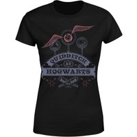 Harry Potter Quidditch At Hogwarts Women's T-Shirt - Black - XL von Harry Potter