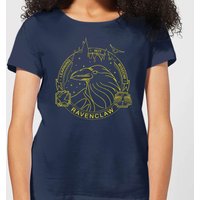 Harry Potter Ravenclaw Raven Badge Women's T-Shirt - Navy - M von Original Hero