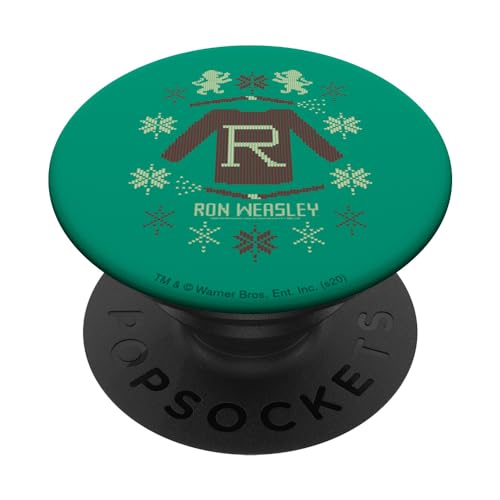 Harry Potter Ron Weasley Christmas Sweater Print Weihnachten PopSockets mit austauschbarem PopGrip Harry Potter Ron Weasley Christmas Sweater Print Weihnachten PopSockets mit austauschbarem PopGrip von Harry Potter