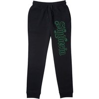 Harry Potter Slytherin Script Joggers - Black - XL von Harry Potter