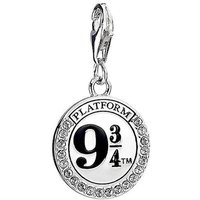 Harry Potter Sterling-Silber Halskette mit Bahnsteig 9 3/4 mit Swarovski-Steinen von Harry Potter