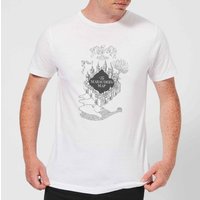 Harry Potter The Marauder's Map Herren T-Shirt - Weiß - S von Harry Potter