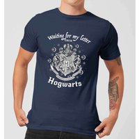 Harry Potter Waiting For My Letter From Hogwarts Herren T-Shirt - Navy Blau - L von Harry Potter