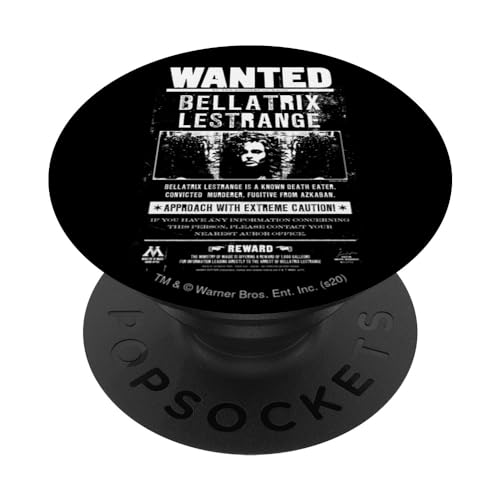 Harry Potter Wanted Bellatrix PopSockets mit austauschbarem PopGrip von Harry Potter