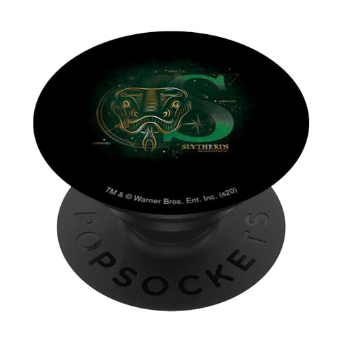 PopSockets Harry Potter Celestial Nomad Slytherin PopSockets PopGrip: Ausziehbarer Sockel und Griff für Handys/Tablets mit Tauschbarem Top von Harry Potter