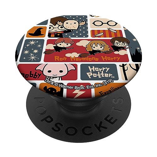 PopSocket : PopGrip Harry Potter Cute Chibi Pattern PopSockets Ausziehbarer Sockel und Griff für Handys/Tablets mit Tauschbarem Top PopSocket : PopGrip Harry Potter Cute Chibi Pattern PopSockets Ausziehbarer Sockel und Griff für Handys/Tablets mit Tauschbarem Top von Harry Potter
